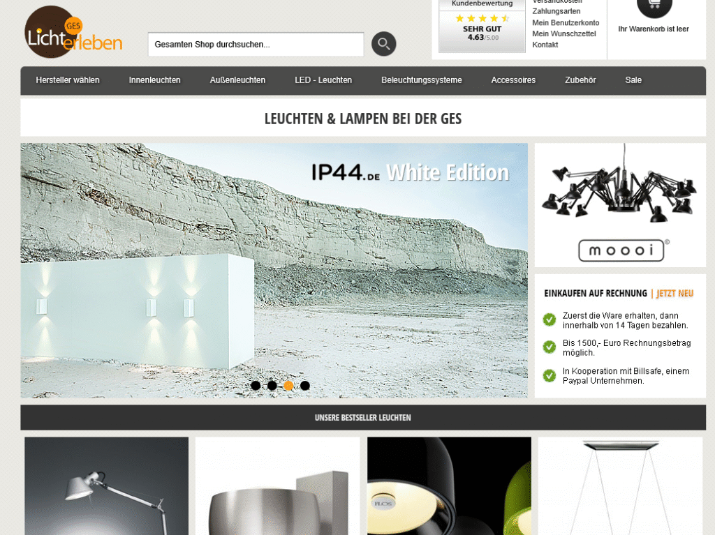 Onlineshop 2016